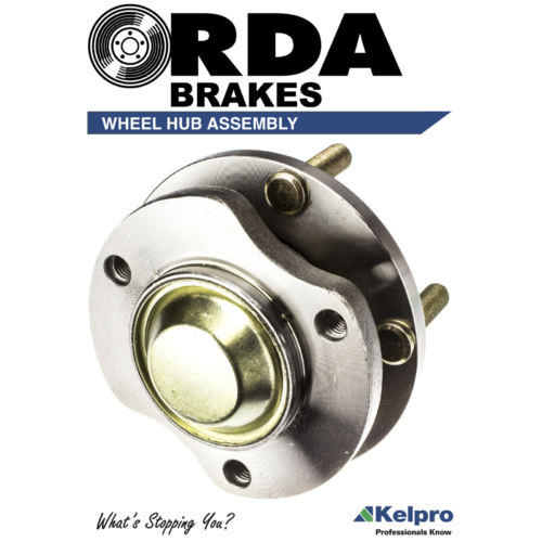 FRONT WHEEL BEARING HUB PAIR FOR NISSAN NAVARA D40 RWD *SPANISH* 12/2005 ONWARDS
