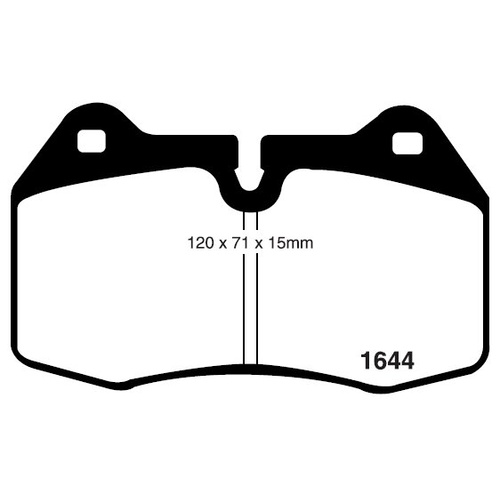 EBC REDSTUFF CERAMIC FRONT BRAKE PADS FOR NISSAN 350Z TRACK *BREMBO* DP31644