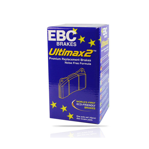 EBC FRONT DISC BRAKE PADS FOR FIAT SCUDO VAN 2.0TD 88KW FWD 4/2008-3/2016 PAIR