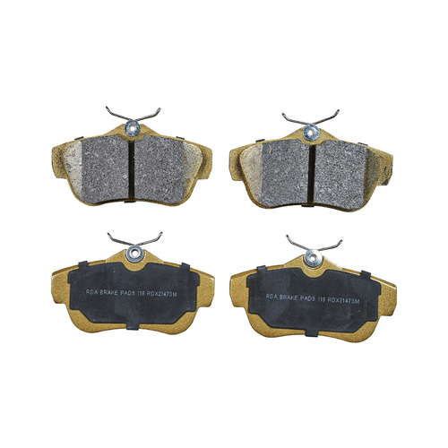 RDA REAR DISC BRAKE PADS FOR FIAT SCUDO VAN 2.0TD 88KW 2007-2016 RDX2147SM