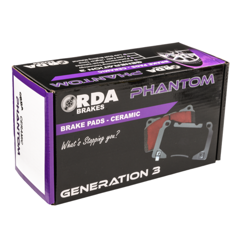 FULL SET FRONT & REAR RDA CERAMIC BRAKE PADS FOR SUBARU WRX GC* 9/1998-10/2000