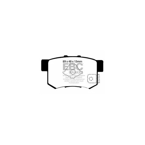 EBC YELLOW STUFF REAR BRAKE PADS FOR HONDA ACCORD SIRT CF4 2.0L 9/1997-9/2002