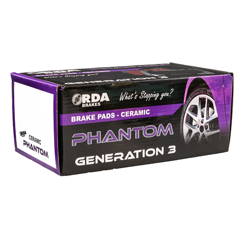 RDA PHANTOM CERAMIC FRONT PAD SET FOR TOYOTA LANDCRUISER LEXUS - RDC1365