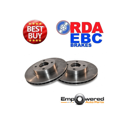 FRONT DISC BRAKE ROTORS FOR FORD SIERRA 2WD COSWORTH 2.0L 9/1986-1990 RDA7310