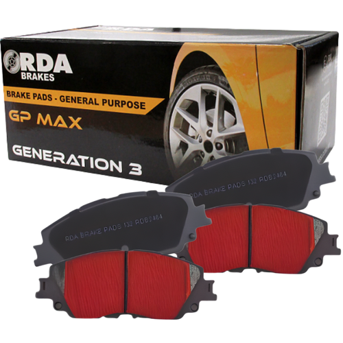 RDA GP MAX REAR BRAKE PADS FOR CHRYSLER VOYAGER ALL-MODELS 2001-2005