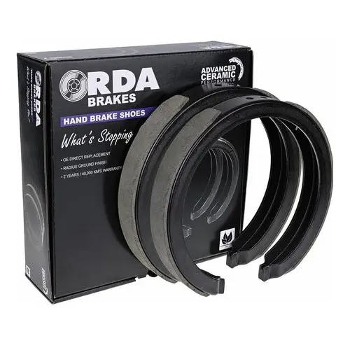 RDA REAR CERAMIC H/B SHOE SET FOR HOLDEN COMMODORE VE VF V6 & V8 9/2006 ON R2169C