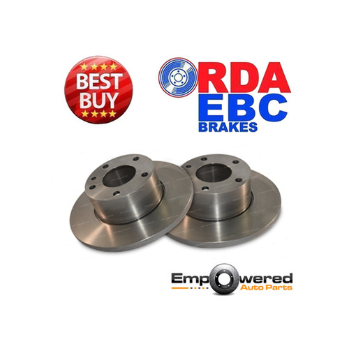 RDA FRONT DISC BRAKE ROTORS FOR BMW E12 518 520 520I 525 528 1973-6/1981 RDA377