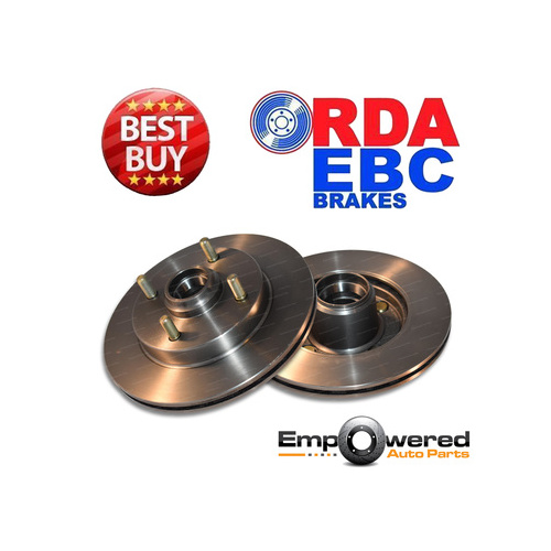 RDA FRONT DISC BRAKE ROTORS FOR NISSAN SKYLINE R30 MR30 RMR30 1981-1986 RDA317