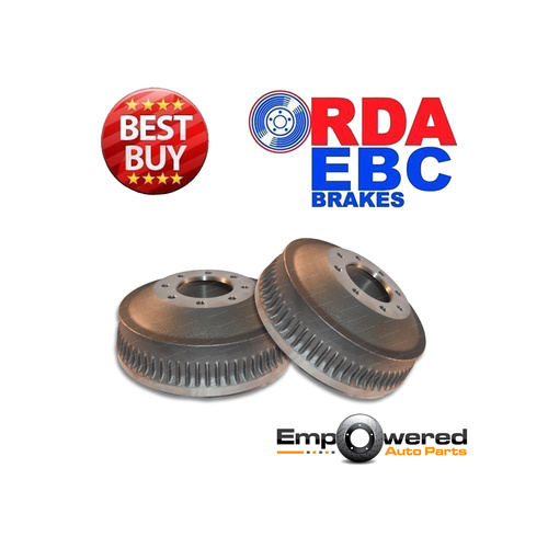 RDA REAR BRAKE DRUM PAIR FOR CHEVROLET SUBURBAN 1500 2WD 1974-1989 RDA6740