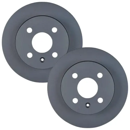 FRONT DISC BRAKE ROTORS RDA7336 FOR CITROEN C2 1.1L 1.4I 1.4D SOLID DISC 2004 ON