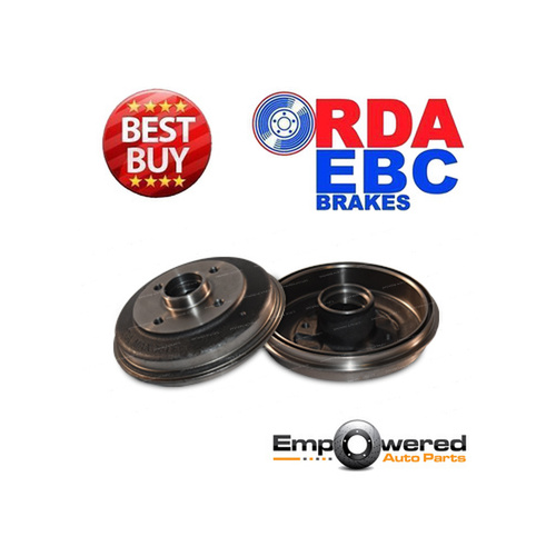 RDA REAR BRAKE DRUMS FOR HONDA PRELUDE SU SN *HUB TYPE* 1979 -1982 RDA6542 PAIR