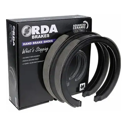 RDA Ceramic Rear Handbrake Shoes For LandCruiser 100 Series HDJ100 UZJ100 3/1998-5/2007
