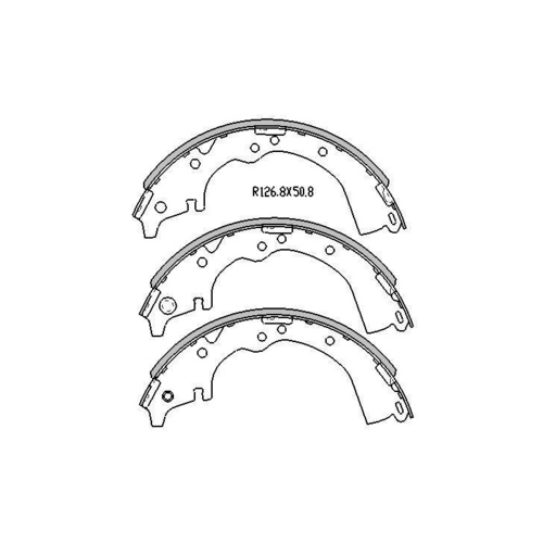 RDA REAR DRUM BRAKE SHOES for Toyota Tarago CR21 1982 - 1990 R1492 *SHOES ONLY*