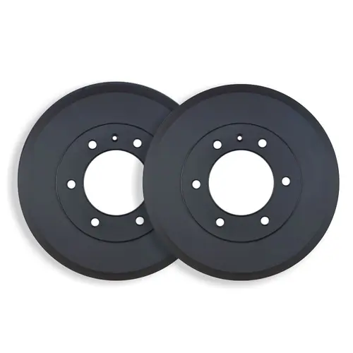 RDA Rear Brake Drums For Holden Rodeo RA 3.0TD 120kW 4WD 1/2007-10/2008 RDA6558 Pair