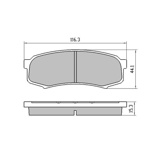 RDA EXTREME REAR BRAKE PADS FOR LDV V80 K1 2.5TD SWB & LWB 1/2013 ON RDX1200SM