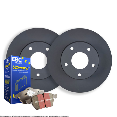 FRONT RDA DISC BRAKE ROTORS & EBC PADS FOR HOLDEN RODEO TF 2WD/4WD 257MM 1988-2002